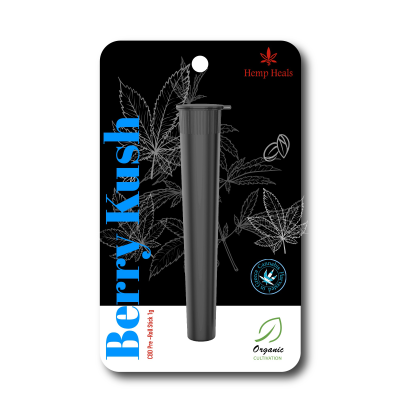 Hemp Heals CBD Pre-Roll Berry Kush 1gr